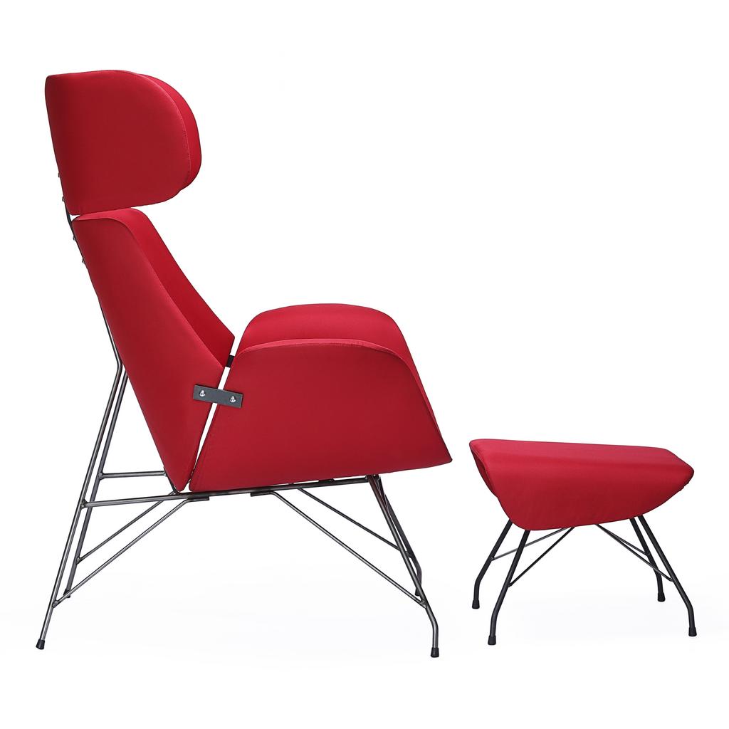 Poggiapiedi per poltrona Ozio design Luca Perlini